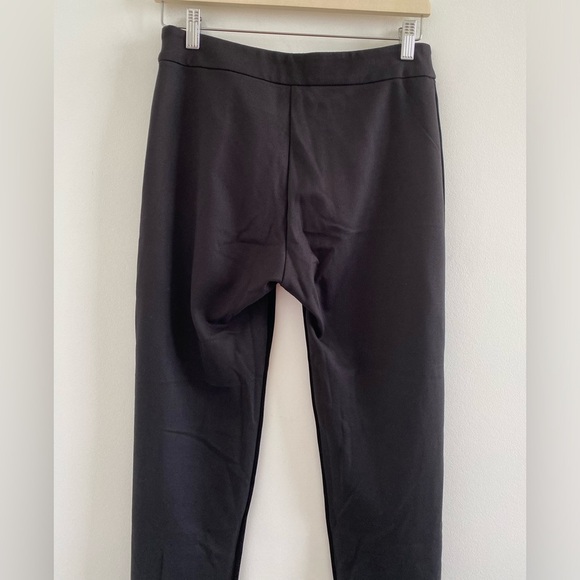 Anne Fontaine Andy Black Velvet Milano Fabric Leggings Size 42 (10) Career - Picture 10 of 11